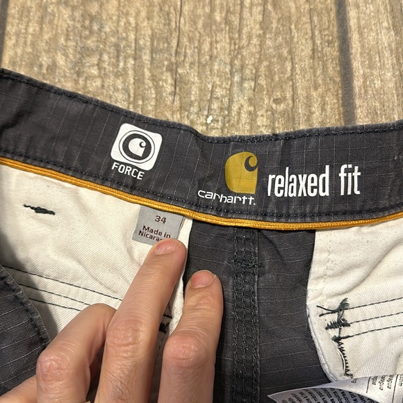 Carhartt Men’s Gray C Force Relaxed Fit Cargo‎ Shorts - Picture 7 of 12